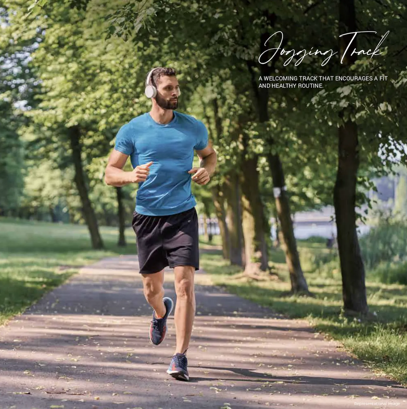 Jogging Track at Raheja Lunaris