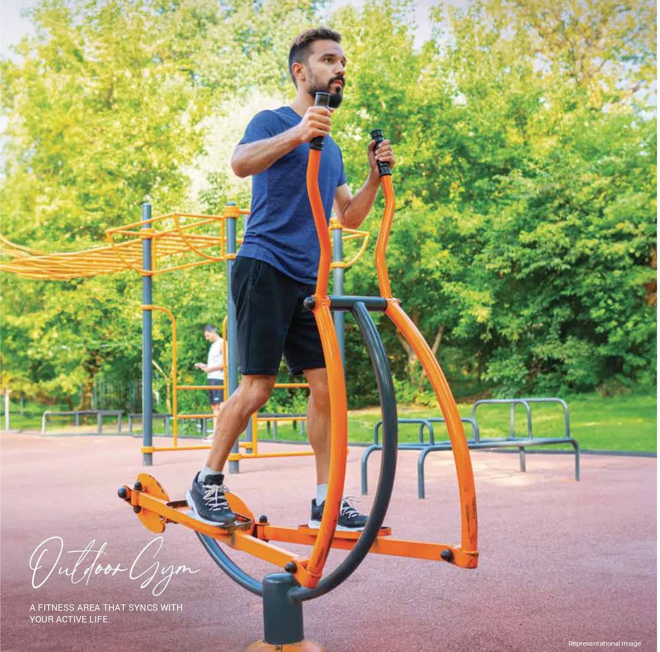 Outdoor Gym at Raheja Lunaris